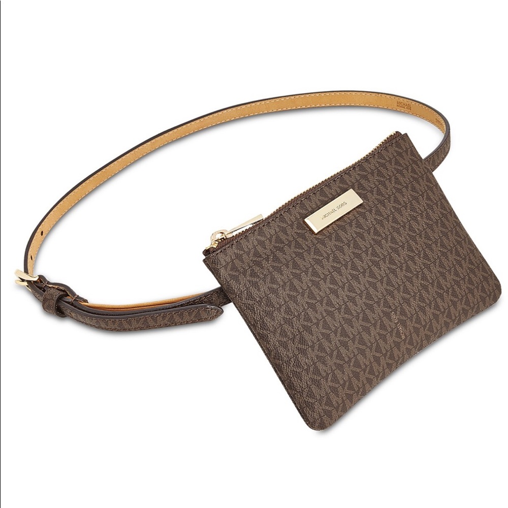 NWT MICHAEL KORS Signature Fanny Pack